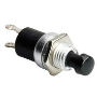 PULSANTE MICRO MINI NERO 125VAC 1A N.A.