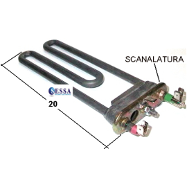 RESISTENZA 1800W SCAN/PLAST. FORO X TERM