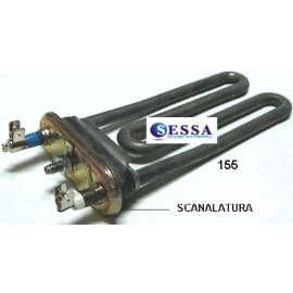 RESISTENZA 1700W C/TERMOFUS. 210MM.