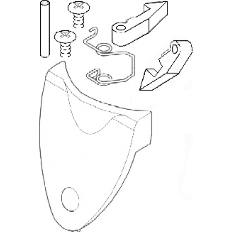 MANIGLIA OBLO'KIT 2/NAS. ORIG.