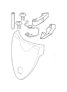 MANIGLIA OBLO'KIT 2/NAS. ORIG.
