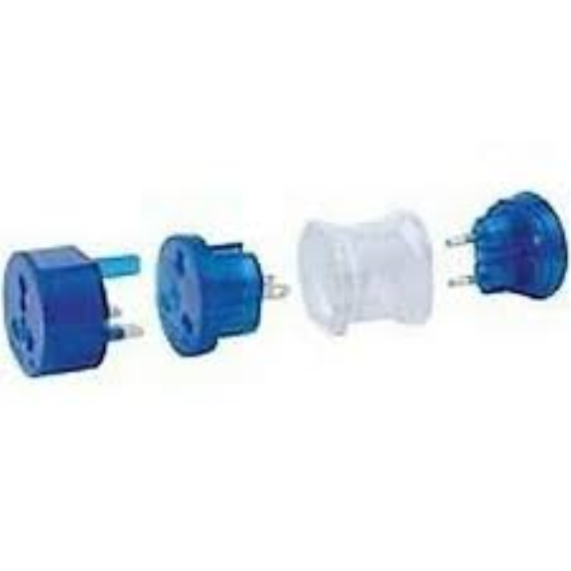 2-Pack Adattatore Da Viaggio Da UK A Sudafrica - Spina Inglese A Sudafricana Per Elettronica