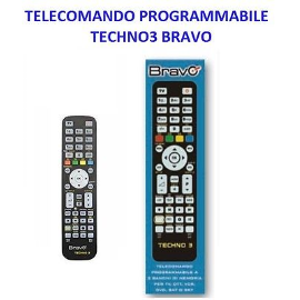 TELECOMANDO PROGRAMMABILE BRAVO TECHNO3
