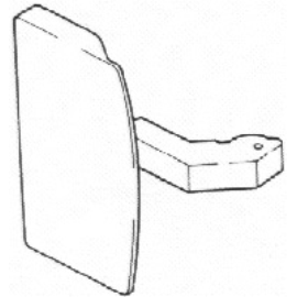 MANIGLIA OBLO'L44SXT