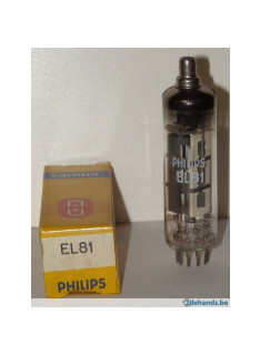 VALVOLA  PHILIPS  EL81