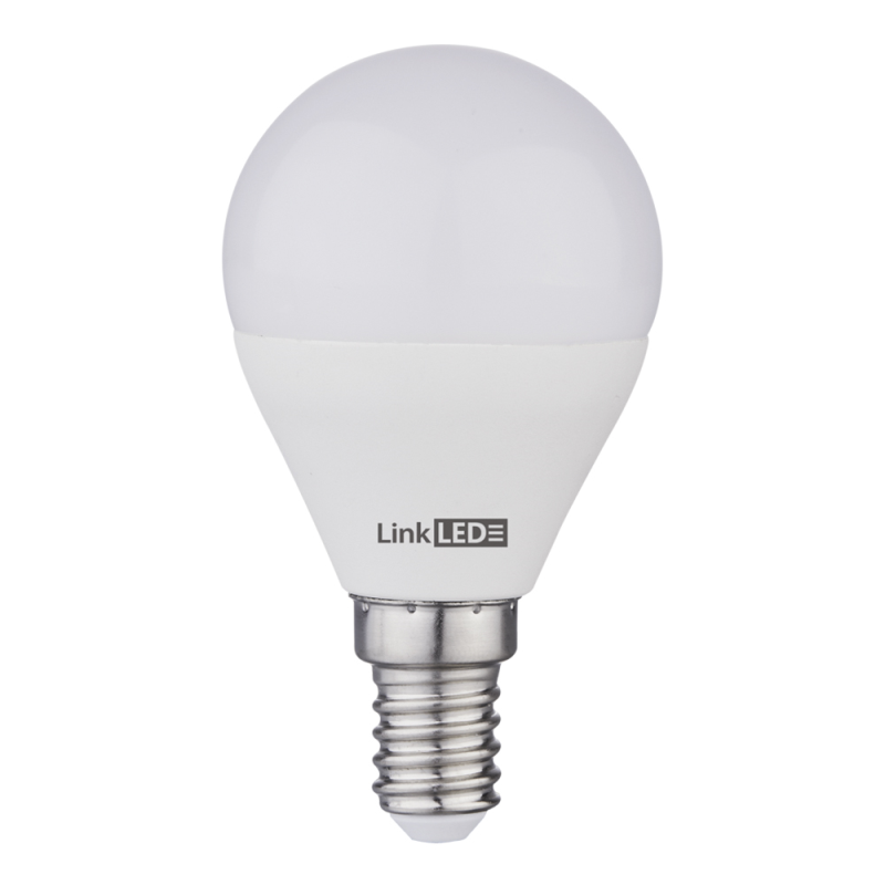 Lampadina LED E14 8W A Sfera G45 – Luce Bianca, Calda O Naturale (6500K, 3000K, 4000K)